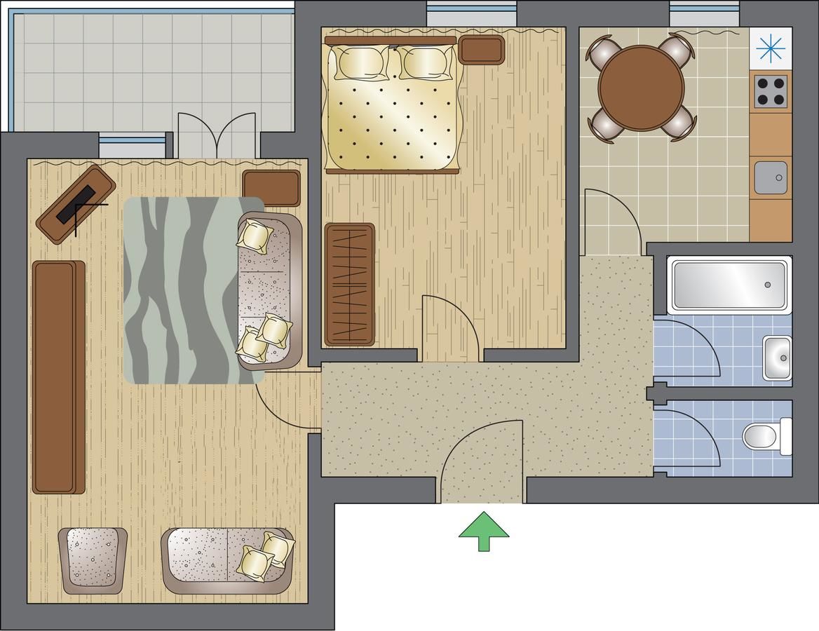 Апартаменты Malishko Киев-15