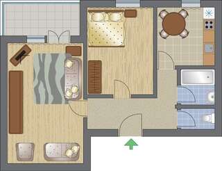 Апартаменты Malishko Киев Апартаменты-33